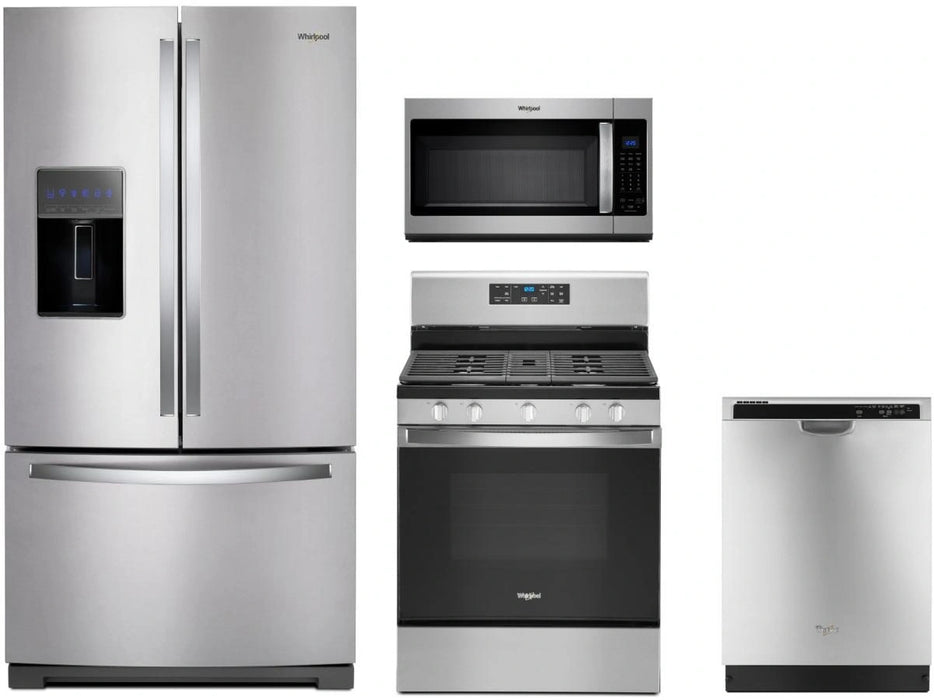 Whirlpool� 4 Piece Stainless Steel Kitchen Package