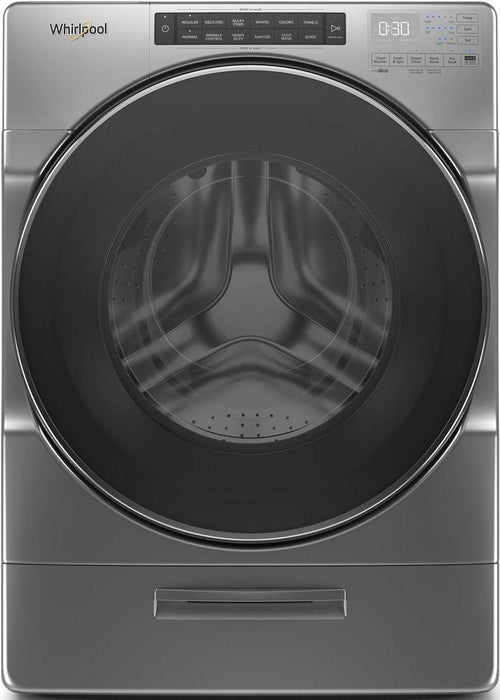 Whirlpool� 4.5 Cu. Ft. Chrome Shadow Front Load Washer