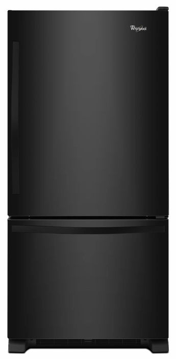 Whirlpool� Gold� 22.1 Cu. Ft. Black Bottom Freezer Refrigerator