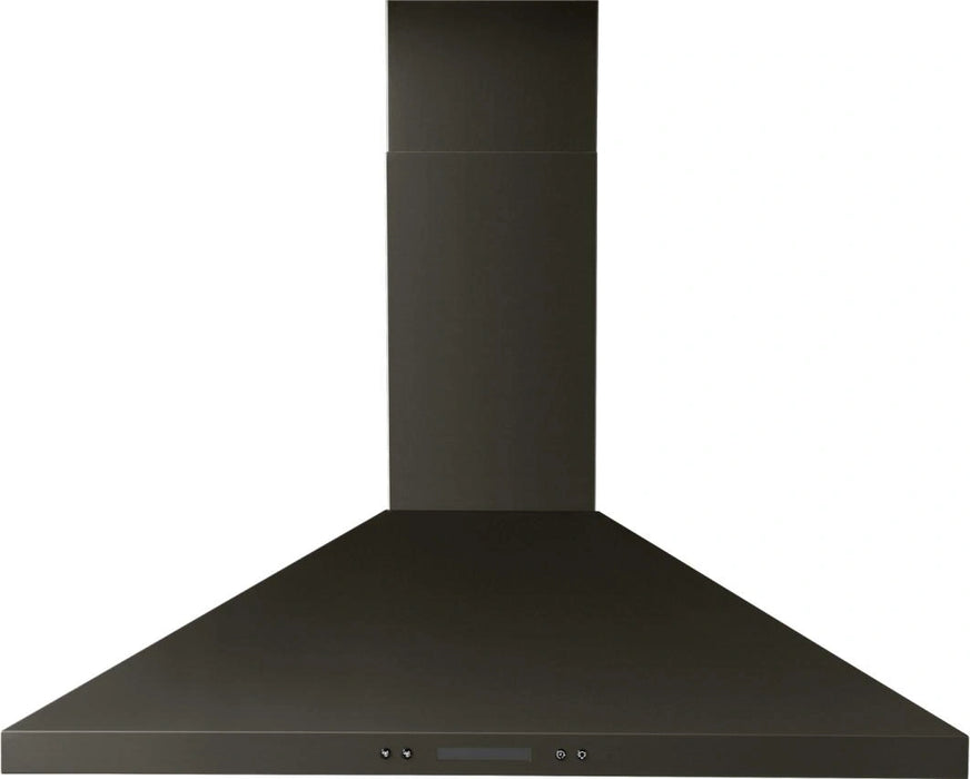 Whirlpool� 36" Black Stainless Steel Wall Mounted Range Hood