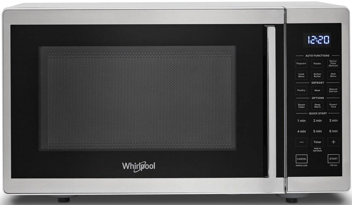 Whirlpool� 0.9 Cu. Ft. Heritage Stainless Steel Countertop Microwave