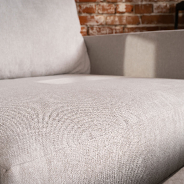 Flex Sofa with Narrow Arm and Ottoman