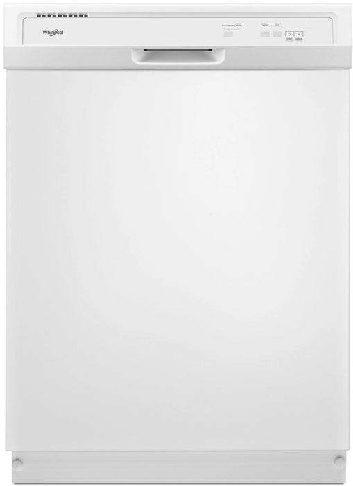 Whirlpool� 24" Built In Dishwasher-White
