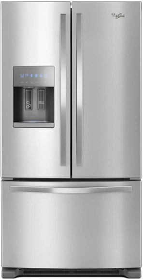 Whirlpool� 24.7 Cu. Ft. Fingerprint Resistant Stainless Steel French Door Refrigerator