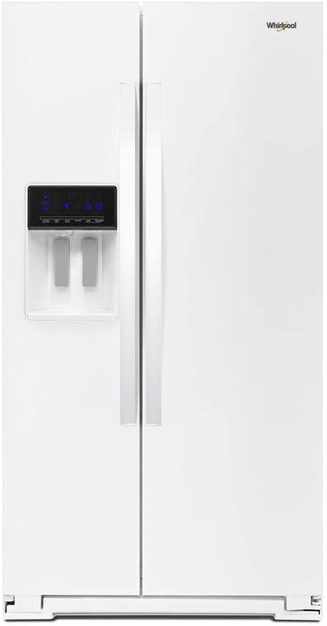 Whirlpool� 28.5 Cu. Ft. White Side-by-Side Refrigerator
