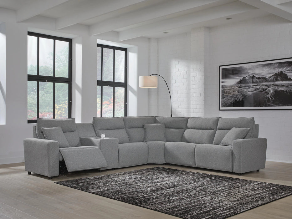 Modmax II Reclining Sectional with Console