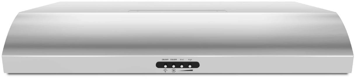 Whirlpool� 30" Range Hood-Stainless Steel