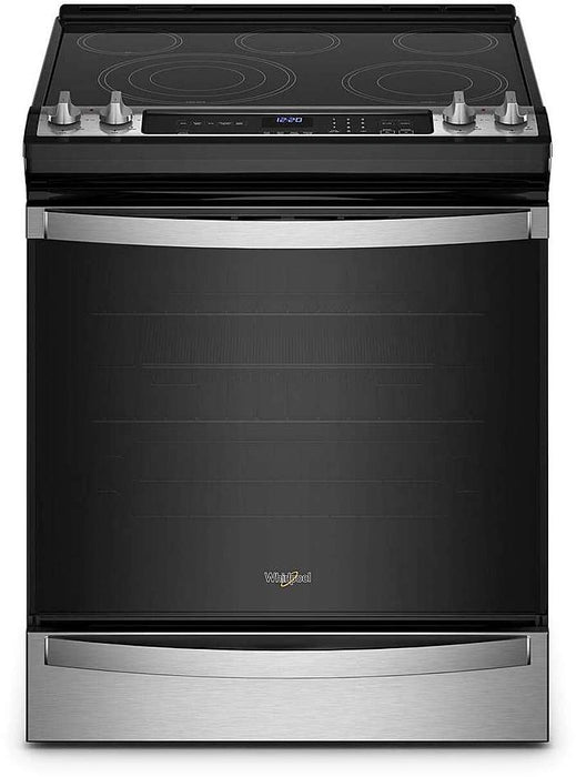 Whirlpool� 30" Fingerprint Resistant Stainless Steel Slide-In Electric Range with 7-in-1 Air Fry Oven