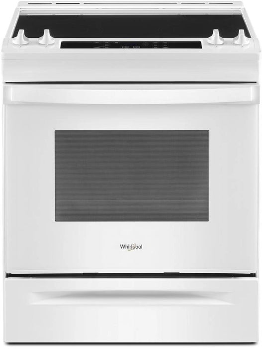 Whirlpool� 30" White Freestanding Electric Range