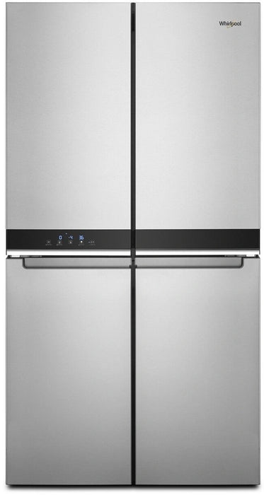 Whirlpool� 19.4 Cu. Ft. Fingerprint Resistant Metallic Steel Counter Depth French Door Refrigerator