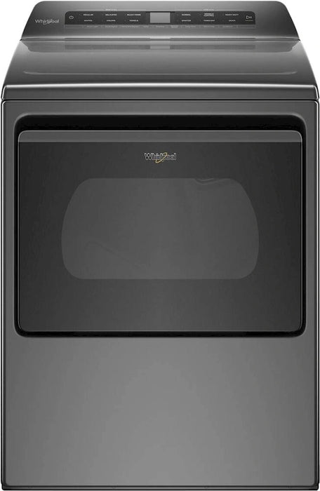 Whirlpool� 7.4 Cu. Ft. Chrome Shadow Front Load Electric Dryer