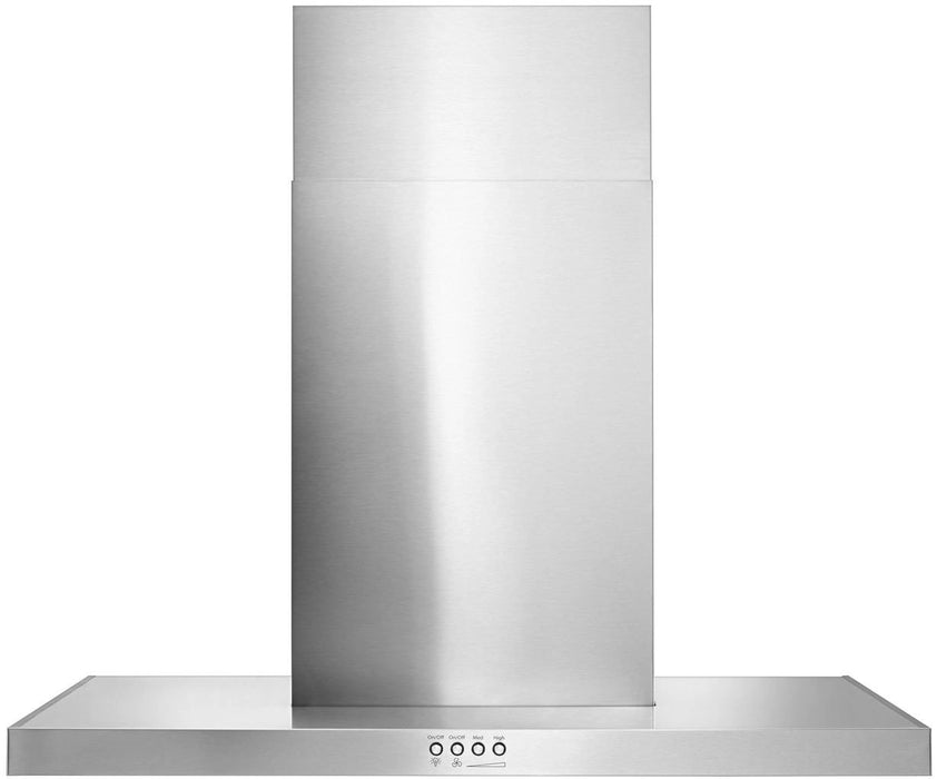 Whirlpool� 30" Wall Mount Flat Range Hood-Stainless Steel