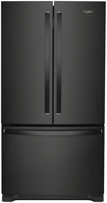 Whirlpool� 25.2 Cu. Ft. Black Wide French Door Refrigerator