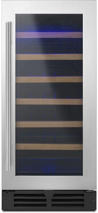 Whirlpool� 15" Black Stainless Steel Wine Cooler