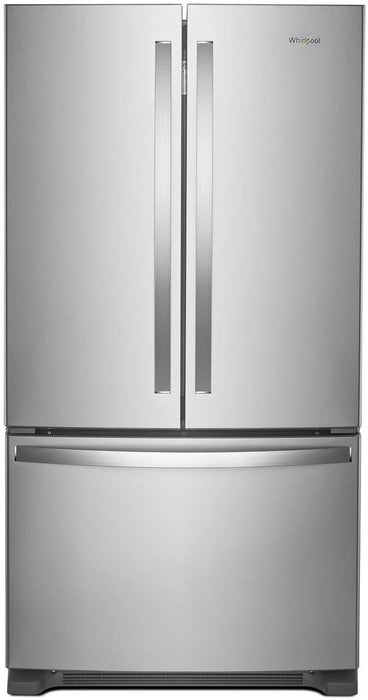 Whirlpool� 25.2 Cu. Ft. Fingerprint Resistant Stainless Steel French Door Refrigerator