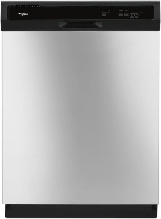 Whirlpool� 24" Built In Dishwasher-Stainless Steel