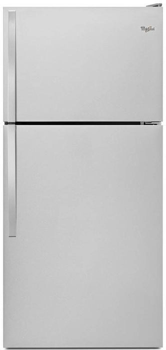 Whirlpool� 18.3 Cu. Ft. Monochromatic Stainless Steel Top Freezer Refrigerator