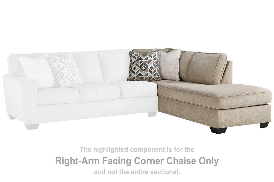 Decelle 2-Piece Sectional with Chaise