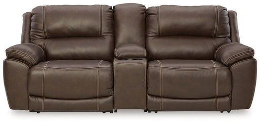 Dunleith 3-Piece Power Reclining Loveseat with Console image