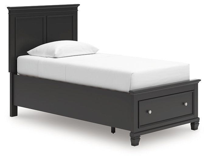 Lanolee Panel Storage Bed