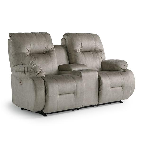 BRINLEY LOVESEAT LEATHER POWER HEAD TILT SPACE SAVER LOVESEAT - L700CZ4