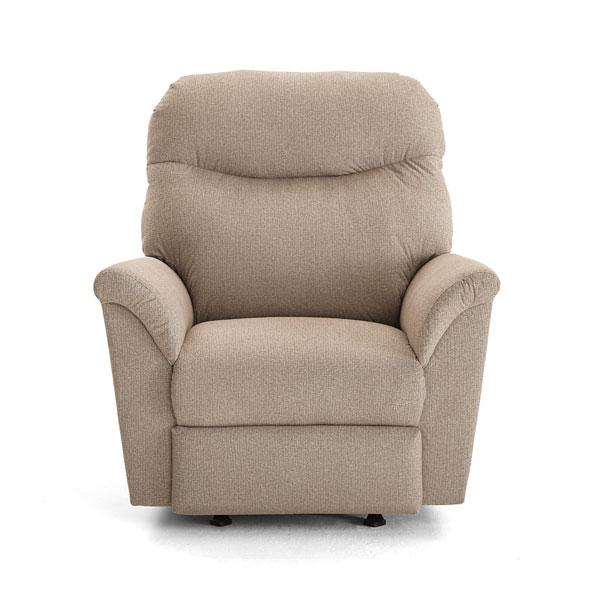 CAITLIN LEATHER SWIVEL GLIDER RECLINER- 4N25LU