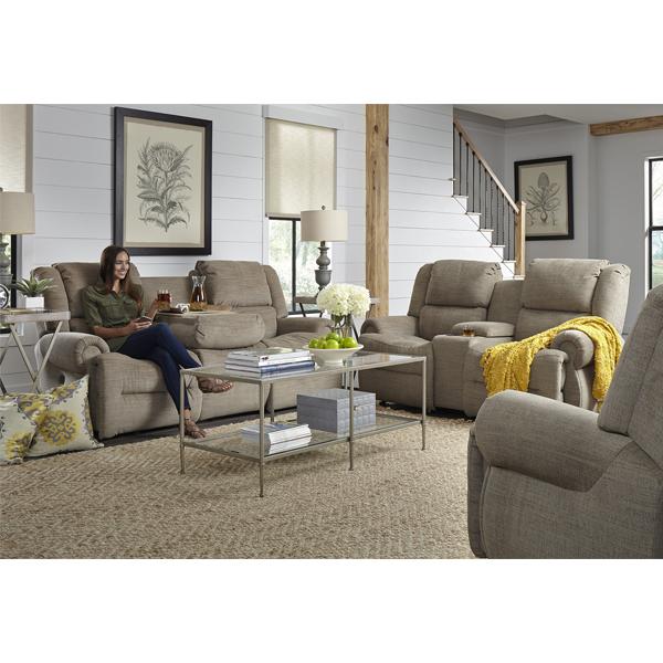 GENET COLLECTION RECLINING SOFA W/ FOLD DOWN TABLE- S960RA4