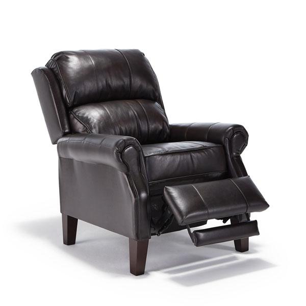 JOANNA LEATHER HIGH LEG RECLINER - 0L20DWLU