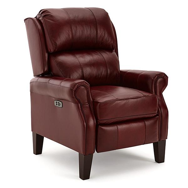 JOANNA LEATHER POWER HIGH LEG RECLINER- 0LP20RLU