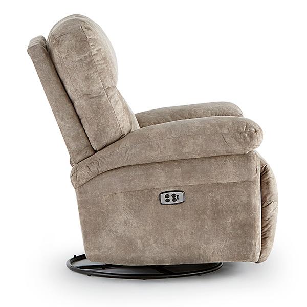 LEYA POWER HEAD TILT SWIVEL GLIDER RECLINER- 6MZ75