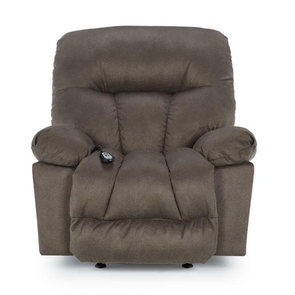 RETREAT LEATHER POWER SWIVEL GLIDER RECLINER- 8NP05LU