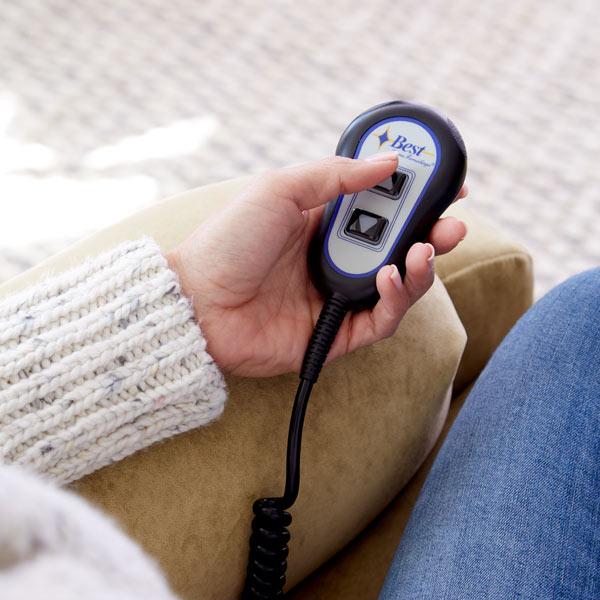 BRINLEY POWER HEAD TILT ROCKER RECLINER- 8MZ87