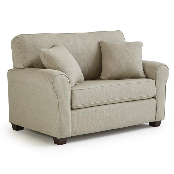 SHANNON COLLECTION CHAIR & HALF W/MEMORY FOAM SLEEPER- C14MTR