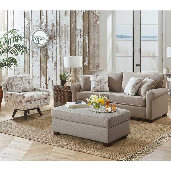 SHANNON COLLECTION MEMORY FOAM SOFA FULL SLEEPER- S14MFR