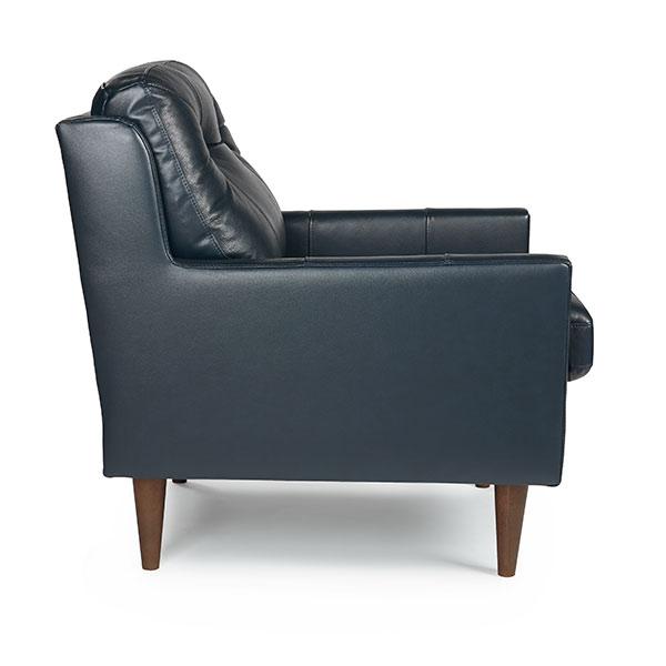 TREVIN LEATHER CLUB CHAIR- C38DWLU