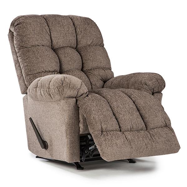 BROSMER LEATHER SWIVEL GLIDER RECLINER- 9MW85-1LV