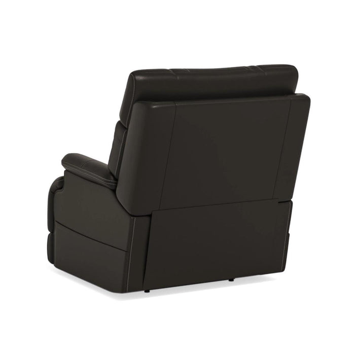 Flexsteel Clive Power Recliner with Power Headrest and Lumbar