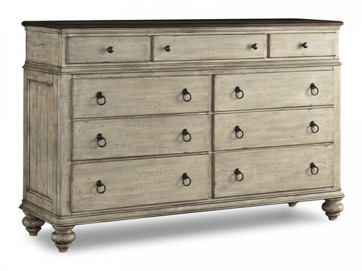 Flexsteel Wynwood Plymouth Dresser in Whitewash Wood image