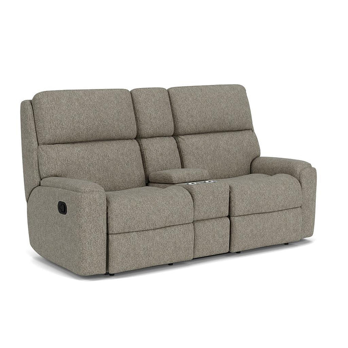 Rio 2904-601 Reclining Loveseat with Console