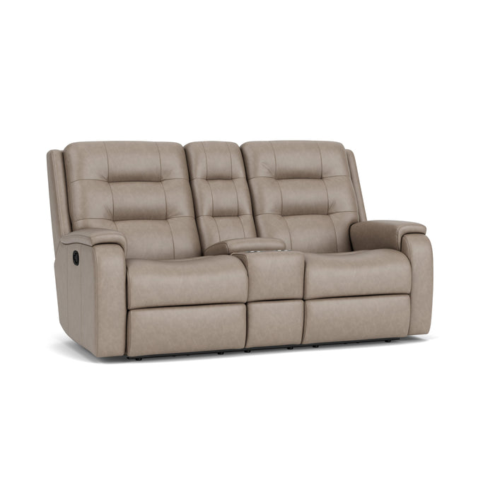 Arlo 3810-601 Reclining Loveseat with Console