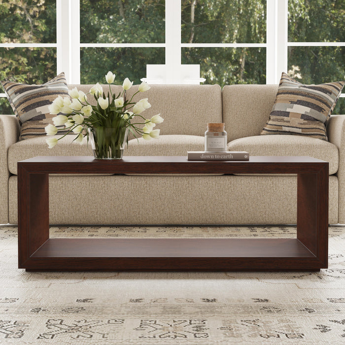 Waterfall W1026-0311 Rectangular Coffee Table with Casters