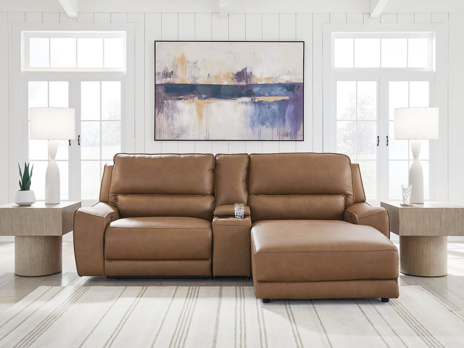 DeepWakes Power Reclining Sectional with Chaise