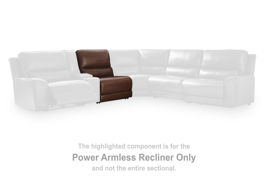 DeepWakes Power Reclining Sectional with Chaise