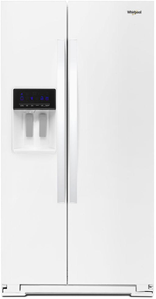 Whirlpool� 28.5 Cu. Ft. White Side-by-Side Refrigerator image
