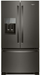 Whirlpool� 24.7 Cu. Ft. Fingerprint Resistant Black Stainless French Door Refrigerator image