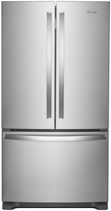 Whirlpool� 25.2 Cu. Ft. Fingerprint Resistant Stainless Steel French Door Refrigerator image