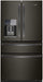 Whirlpool� 24.5 Cu. Ft. Fingerprint Resistant Black Stainless French Door Refrigerator image