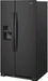 Whirlpool� 24.6 Cu. Ft. Black Side-by-Side Refrigerator image