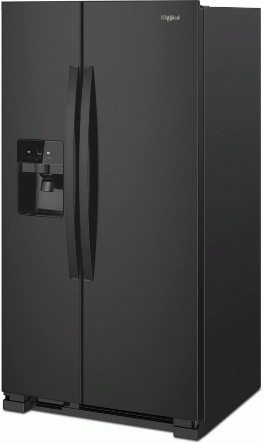 Whirlpool� 24.6 Cu. Ft. Black Side-by-Side Refrigerator image