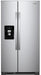 Whirlpool� 24.6 Cu. Ft. Fingerprint Resistant Stainless Steel Side-by-Side Refrigerator image